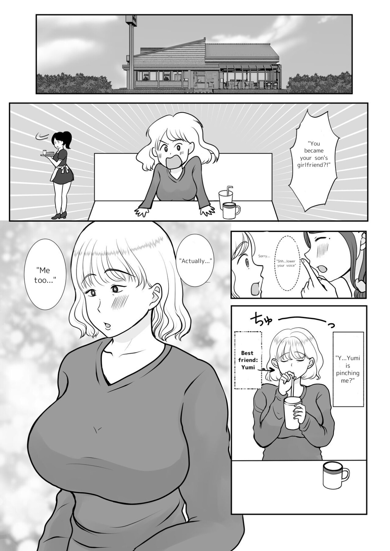 Hentai Manga Comic-I'm madly in love with my mom. 1-Read-39